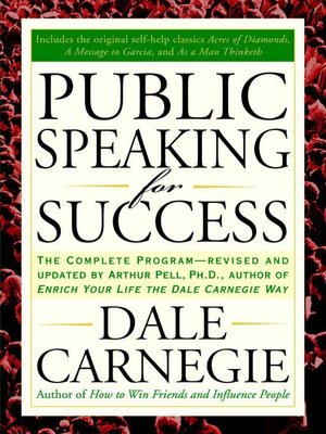 cover image of Public Speaking for Success